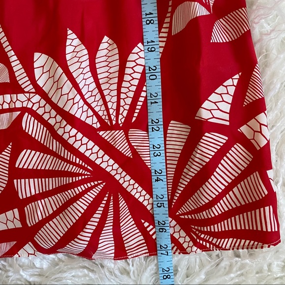 Alice & Trixie Veronique Red Strapless Silk Dress - Picture 14 of 16